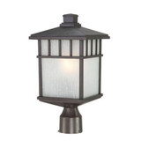Barton One Light Post Mount by Dolan  - 9116