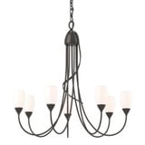 Flora 7 Light Medium Chandelier by Hubbardton Forge 103049HF - 103049HF