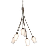Flora 6 Light Medium Chandelier by Hubbardton Forge 103043 - 103043
