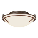 Presidio Tryne 2 Light 15.7 Inch Wide Flush Mount by Hubbardton Forge - 124402