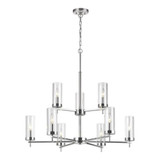 Zire 9 Light Large Chandelier by Visual Comfort Studio 3190309