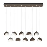 Brooklyn 40W 10 LED Rectangular Oversized Pendant by Hubbardton Forge - 131205-standard