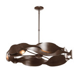 Waves 6 Light Oversized Pendant by Hubbardton Forge - 132160H