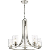 Beckett 5 Light Chandelier 24 x 27 Inches Wide by Z-Lite - 492-5