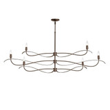 Willow 6 Light Oversized Chandelier by Hubbardton Forge 136352H