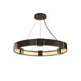 Aura 6 Light Large Pendant 28.9 Inch Wide by Hubbardton Forge - 138585-standard