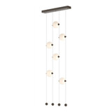 Abacus 18W 6 LED Pendant 22.3 Inch Length by Hubbardton Forge - 139055-standard