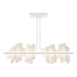 Volterra 114W 2 LED Oversized Linear Pendant by Hubbardton Forge - 139667