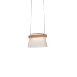 Cowbell 1 LED Bulb Mini Pendant by Hubbardton Forge - 151060-standard