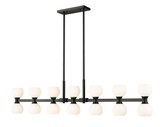 Artemis 14 Light Island 12.75 x 5 Inches Wide by Z-Lite - 494-14L