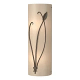 Forged Leaf And Stem 2 Light Wall Sconce 17 Inch Tall by Hubbardton Forge - 205770