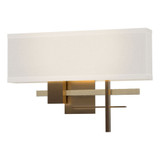 Cosmo 2 Light Wall Sconce 16.5 Inch Wide by Hubbardton Forge - 206350