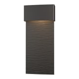 Stratum 15W 1 LED Contemporary Large Wall Lantern by Hubbardton Forge - 302632HF