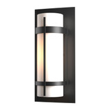 Banded 1 Light Outdoor Wall Lantern 15.80 Inch Tall by Hubbardton Forge - 305893