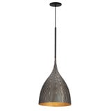 Fleur 1 Light Small Pendant 20 Inch Tall and 12.5 Inch Wide by Maxim - 10912