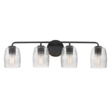 Honey 4 Light Bath Vanity 8.25 Inch Tall and 30.5 Inch Wide by Maxim - 21414