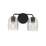Honey 2 Light Wall Sconce 8.25 Inch Tall and 14 Inch Wide by Maxim - 21412
