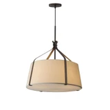 Bandera 3 Light Pendant 23.25 Inch Tall and 20.75 Inch Wide by Maxim - 16182