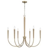 Holden 6 Light Large Chandelier by Capital - 445961