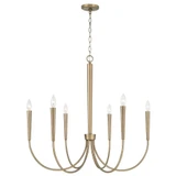 Holden 6 Light Large Chandelier by Capital - 445961
