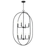 Martel 8 Light Pendant 45.75 Inch Tall and 30 Inch Wide by Maxim - 21849
