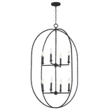 Martel 8 Light Pendant 45.75 Inch Tall and 30 Inch Wide by Maxim - 21849