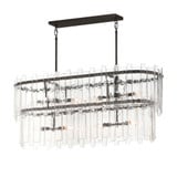 Warren 8 Light Linear Pendant 19 Inch Tall and 12 Inch Wide by Maxim - 21838