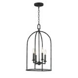 Martel 4 Light Pendant 25 Inch Tall and 14 Inch Wide by Maxim - 21844