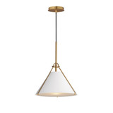 Lucas 1 Light Pendant 10 Inch Tall and 13.25 Inch Wide by Maxim - 25229