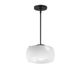 Glazed 1 Light Pendant 6.5 Inch Tall and 11 Inch Wide by Maxim - 26141