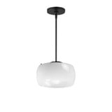 Glazed 1 Light Pendant 6.5 Inch Tall and 11 Inch Wide by Maxim - 26141