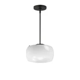 Glazed 1 Light Pendant 6.5 Inch Tall and 11 Inch Wide by Maxim - 26141