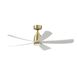 Kute5 Ceiling Fan with Knurled Light Kit 14.48 X 52 Inch Wide by Fanimation - FPD5534-KLK
