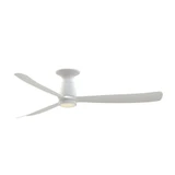 Kute Flush Ceiling Fan with Knurled Light Kit 60 Inch Wide by Fanimation - FPD8560-KLK-F