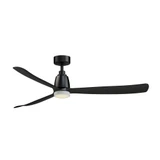 Kute Ceiling Fan with Knurled Light Kit 14.48 X 60 Inch Wide by Fanimation - FPD8560-KLK