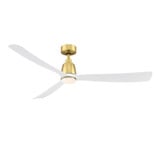 Kute 3 Blade Ceiling Fan with Light Kit 60 Inch Wide by Fanimation - FPD8560-LK