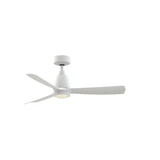 Kute Ceiling Fan with Knurled Light Kit 14.48 X 44 Inch Wide by Fanimation - FPD8547-KLK
