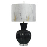 Aaron 1 Light Table Lamp 29.5 Inch Tall and 16 Inch Wide by Stylecraft - AJL333709DS