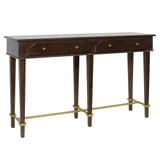 Albert 2 Drawer Console table 34 Inch Tall and 56 Inch Wide by Stylecraft - ALBERT-56