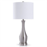Steel One Light Table Lamp by Stylecraft - L31-STL