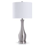 Steel One Light Table Lamp by Stylecraft - L31-STL