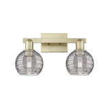 Athens Deco Swirl 2 Light Bath Vanity 11 Inch X 16 Inch Wide by Innovations - 716-2W-G1213-6_P