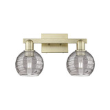 Athens Deco Swirl 2 Light Bath Vanity 11 Inch X 16 Inch Wide by Innovations - 716-2W-G1213-6_P