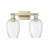 Preston 2 Light Bath Vanity 13.5 Inch Tall and 16 Inch Wide by Innovations - 716-2W-G457-6