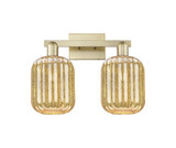 Preston 2 Light Jar Bath Vanity 13.5 Inch and 16 Inch Wide by Innovations - 716-2W-G460-7_P