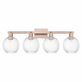 Preston 4 Light Bath Vanity 11.75 Inch Tall and 36 Inch Wide by Innovations - 716-4W-G458-7