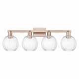Preston 4 Light Bath Vanity 11.75 Inch Tall and 36 Inch Wide by Innovations - 716-4W-G458-7