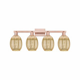 Preston 4 Light Bath Vanity 12.5 Inch Tall and 36 Inch Wide by Innovations - 716-4W-G459-6