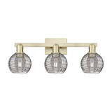 Athens Deco Swirl 3 Light Bath Vanity 11 Inch X 26 Inch Wide by Innovations - 716-3W-G1213-6_P