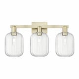 Preston 3 Light Jar Bath Vanity 13.5 Inch Tall and 26 Inch Wide by Innovations - 716-3W-G460-7